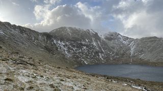 A view of Helvellyn in the Lake District