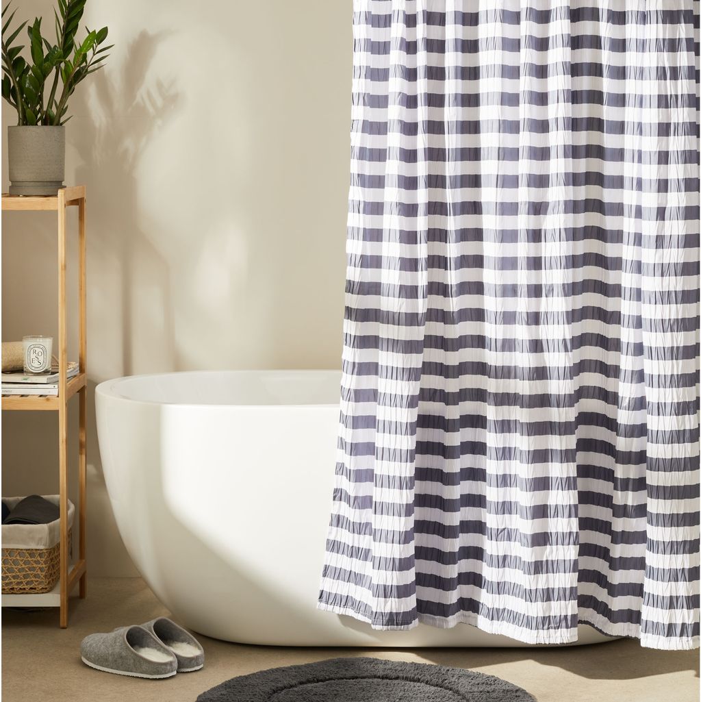 Shower Curtain Ideas costeffective ways to upgrade bathrooms Ideal Home