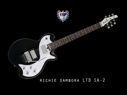 The Bon Jovi guitarist's new six-string squeeze