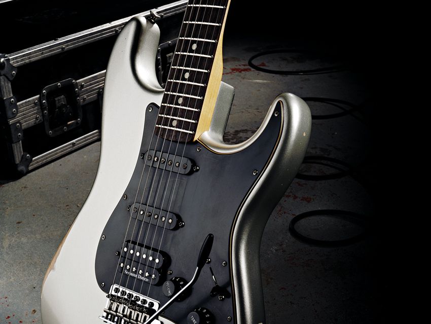 The twin Texas Specials pickups are a great addition to this Strat.