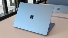 A Surface Laptop 7 on a table