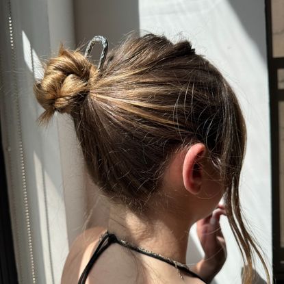 samantha holender wearing a french pin