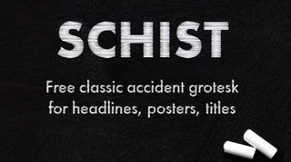 Free font: Schist