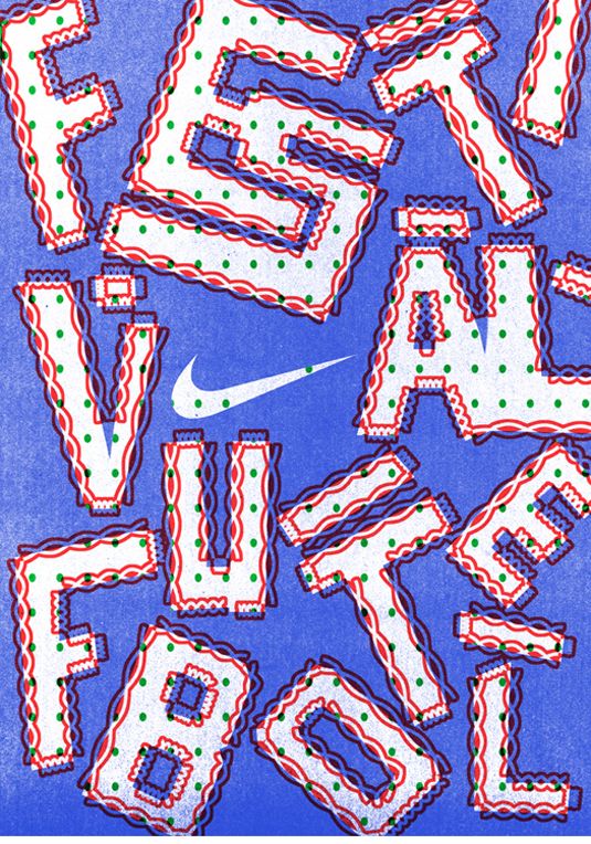 HORT's designs for Nike's football festival | Creative Bloq
