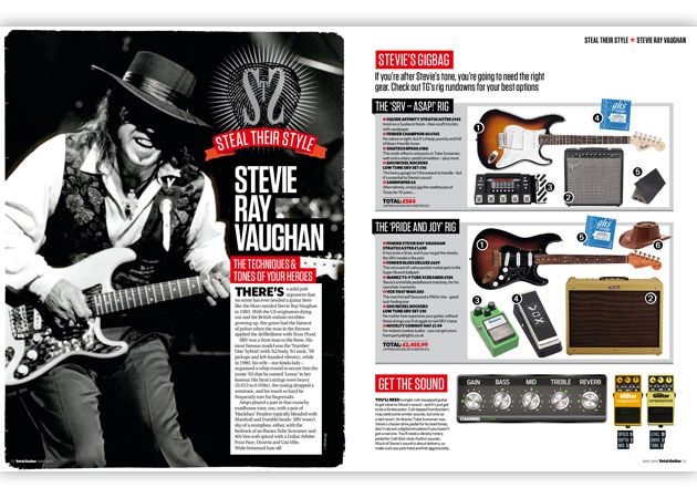 Play like Stevie Ray Vaughan!
