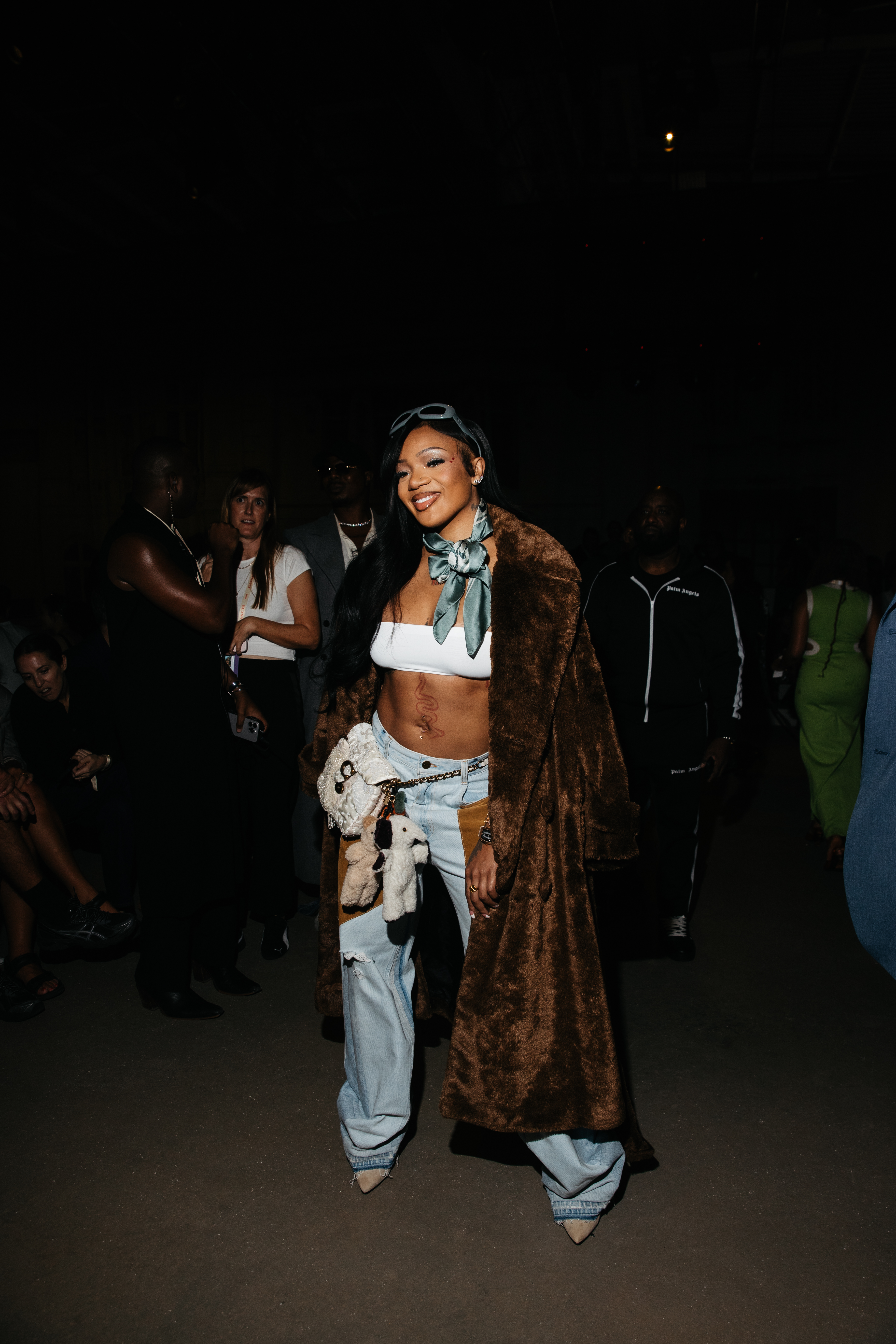 GloRilla at the Coach Spring 2026 fashion show