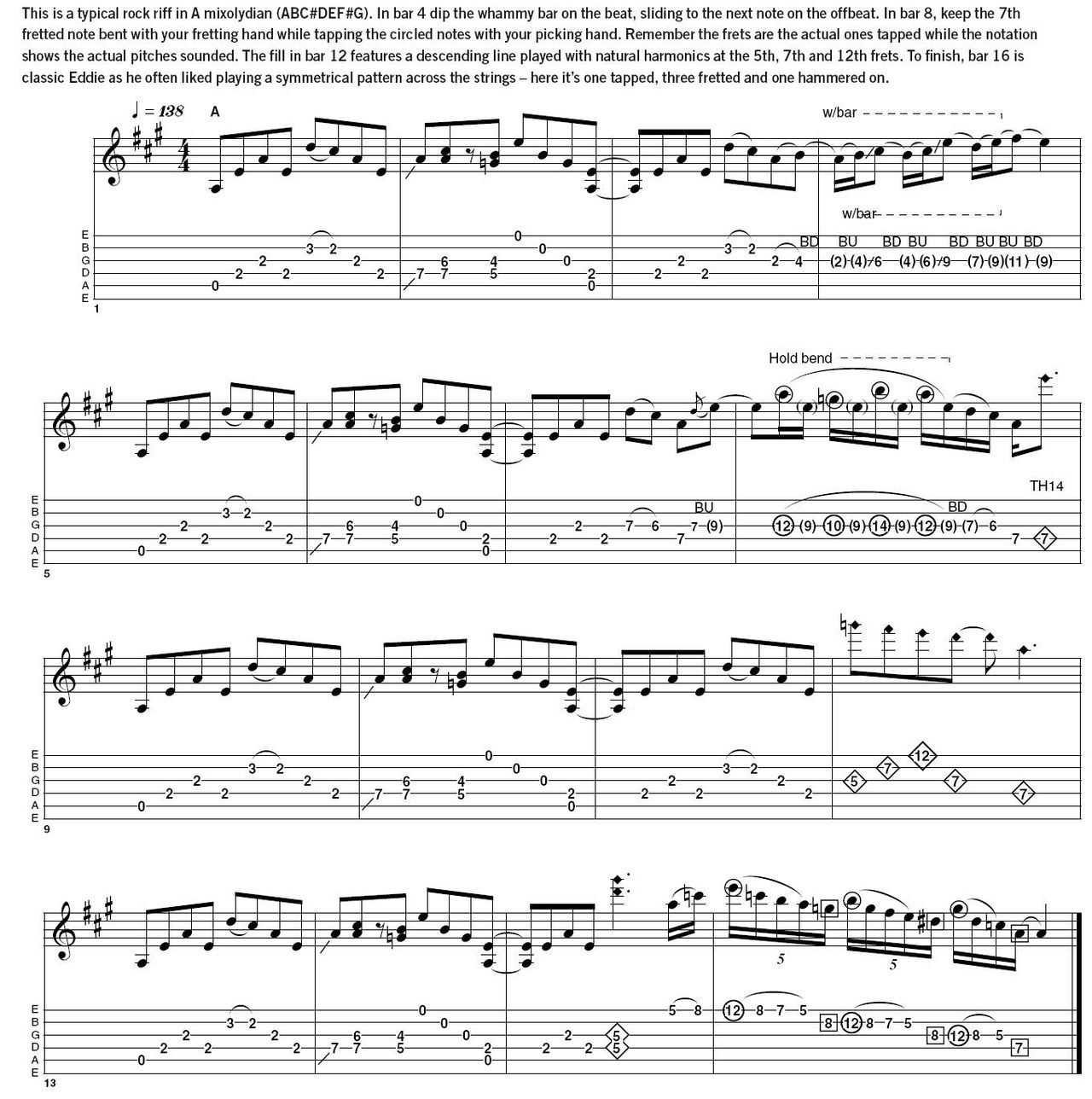 Tab: Mixing rhythm and lead