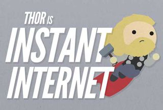 New technologies are providing internet at superfast speeds that even Thor would envy