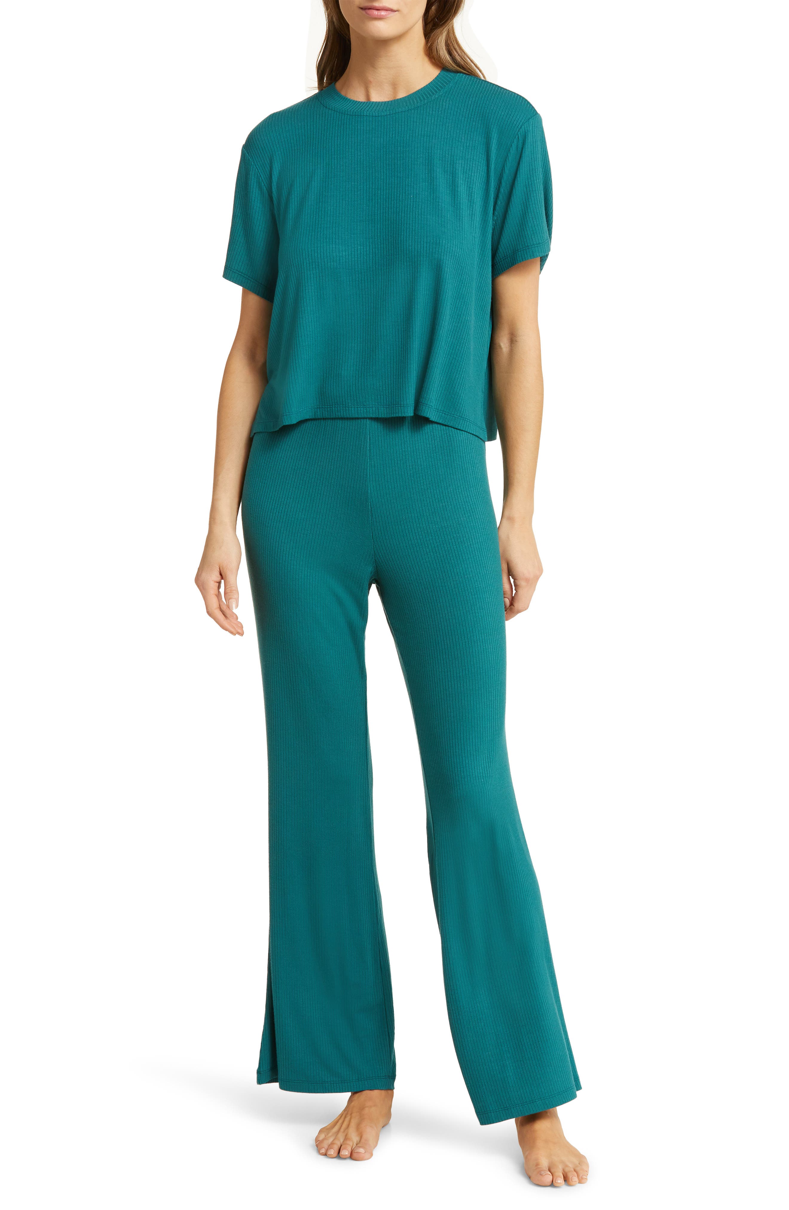 Renew Ribbed Pajamas