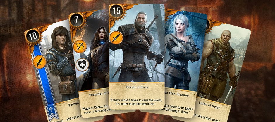 witcher 3 gwent cards