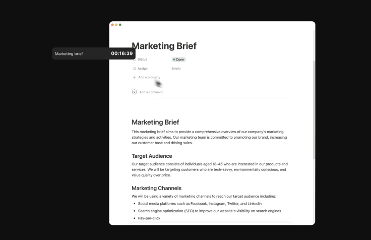 Blitzit video showing tasks complete