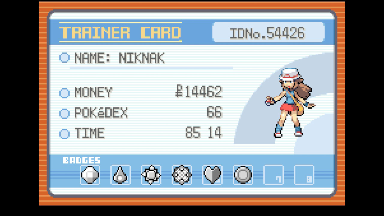 Pokemon FireRed screenshots taken on the Nintendo Switch 2