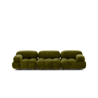 green modular sofa