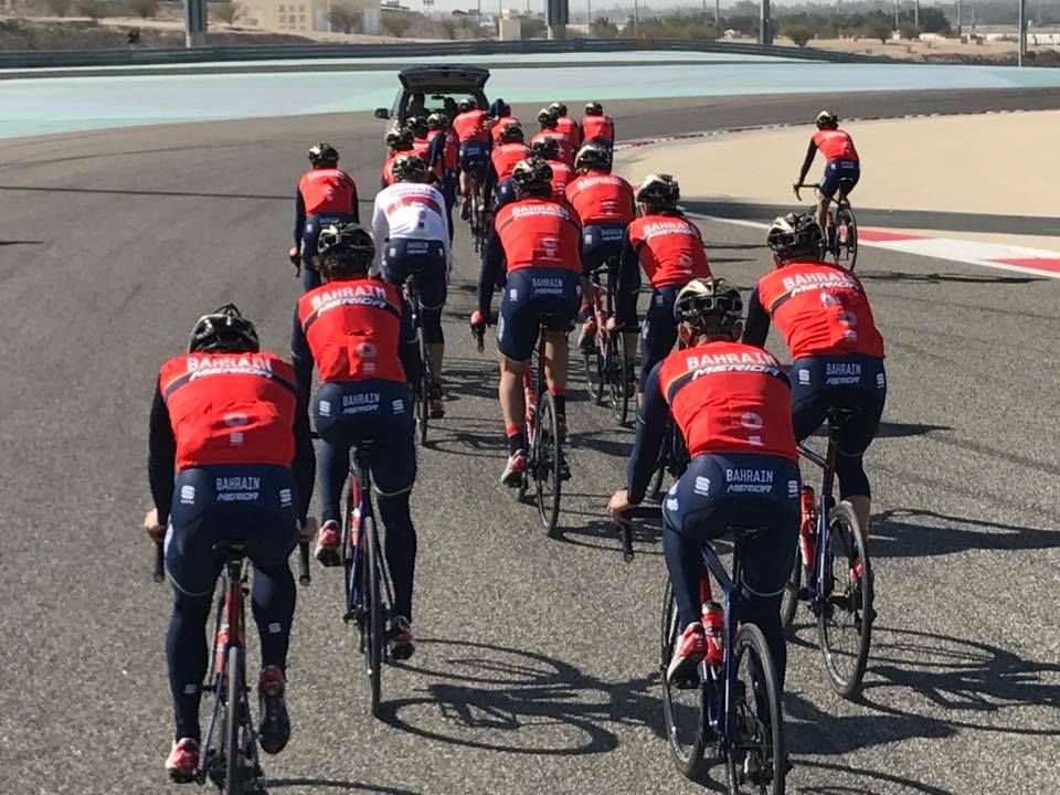 The 2017 Bahrain-Merida team