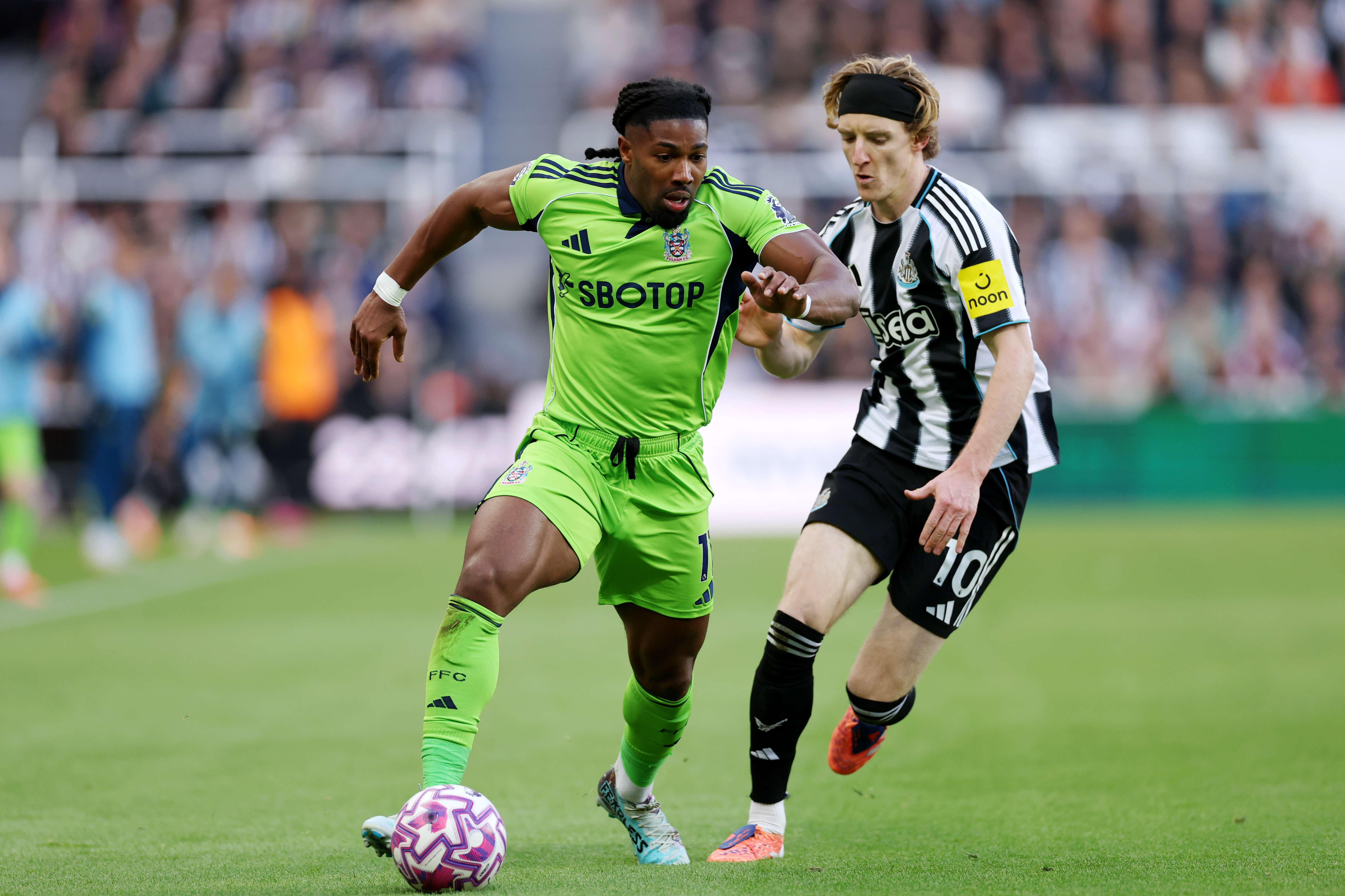 Fulham and Newcastle meet at Craven Cottage on Sunday