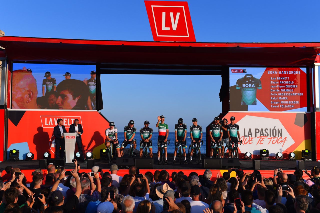 Bora-Hansgrohe on stage
