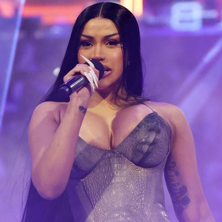 Cardi B performed at the NBA Finals Knicks halftime show in a croc matching set