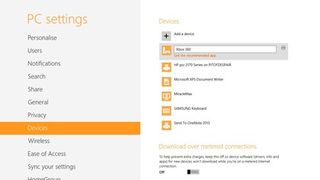 Add your Xbox as a device in PC Settings so you can stream video and music to it; the app is Xbox SmartGlass