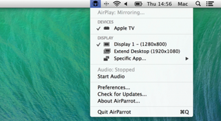 how to airplay from mac and still use laptop