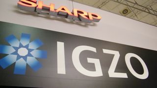 Sharp shows off IGZO - the screen tech that could be in the next iPad