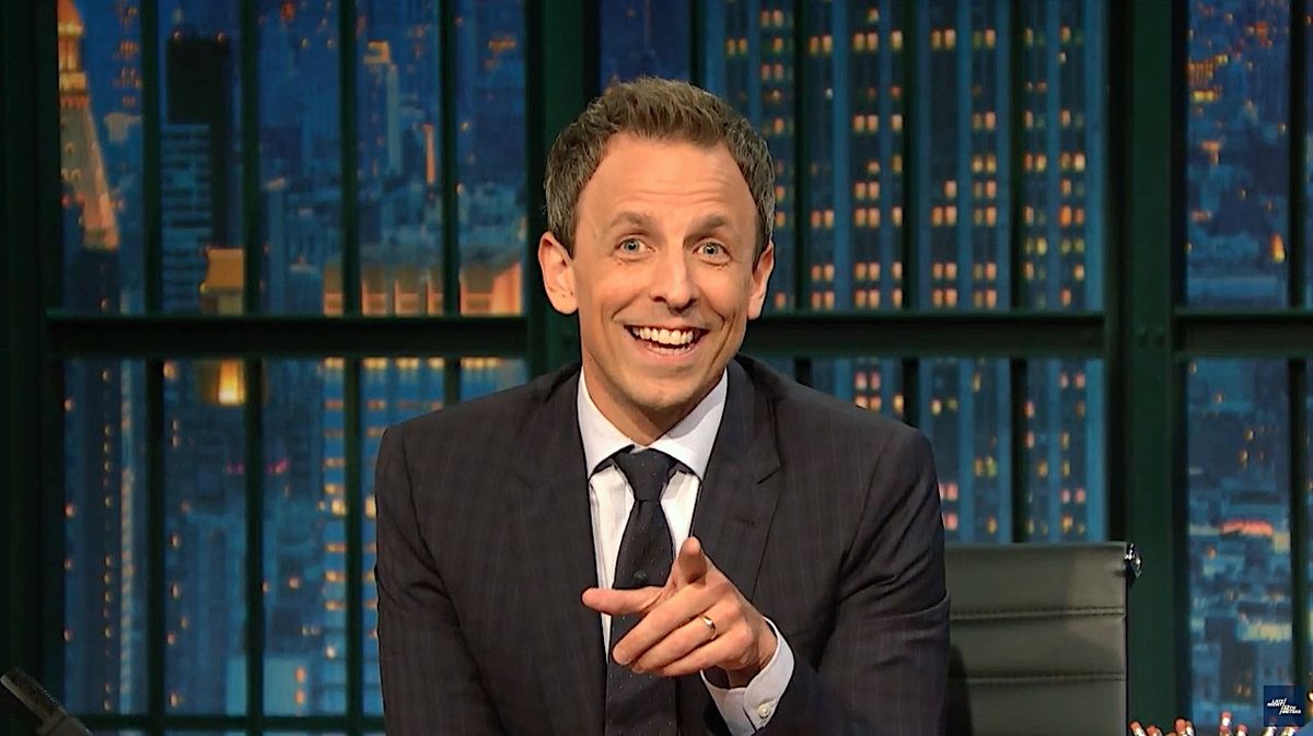 Seth Meyers thinks he knows who leaked Donald Trump's tax returns | The ...