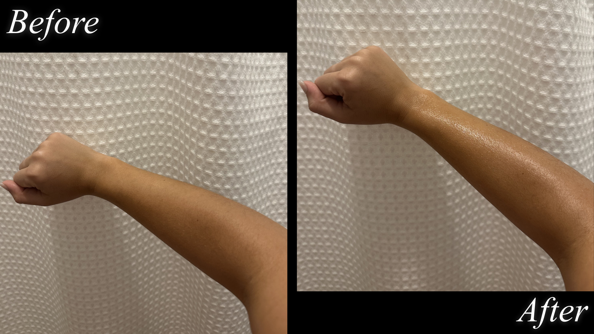 Malcia Greene uses Rahua Enchanted Island Body Glow Serum