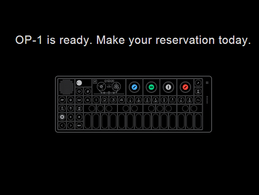 The OP-1 annoucement we&#039;ve been waiting for.