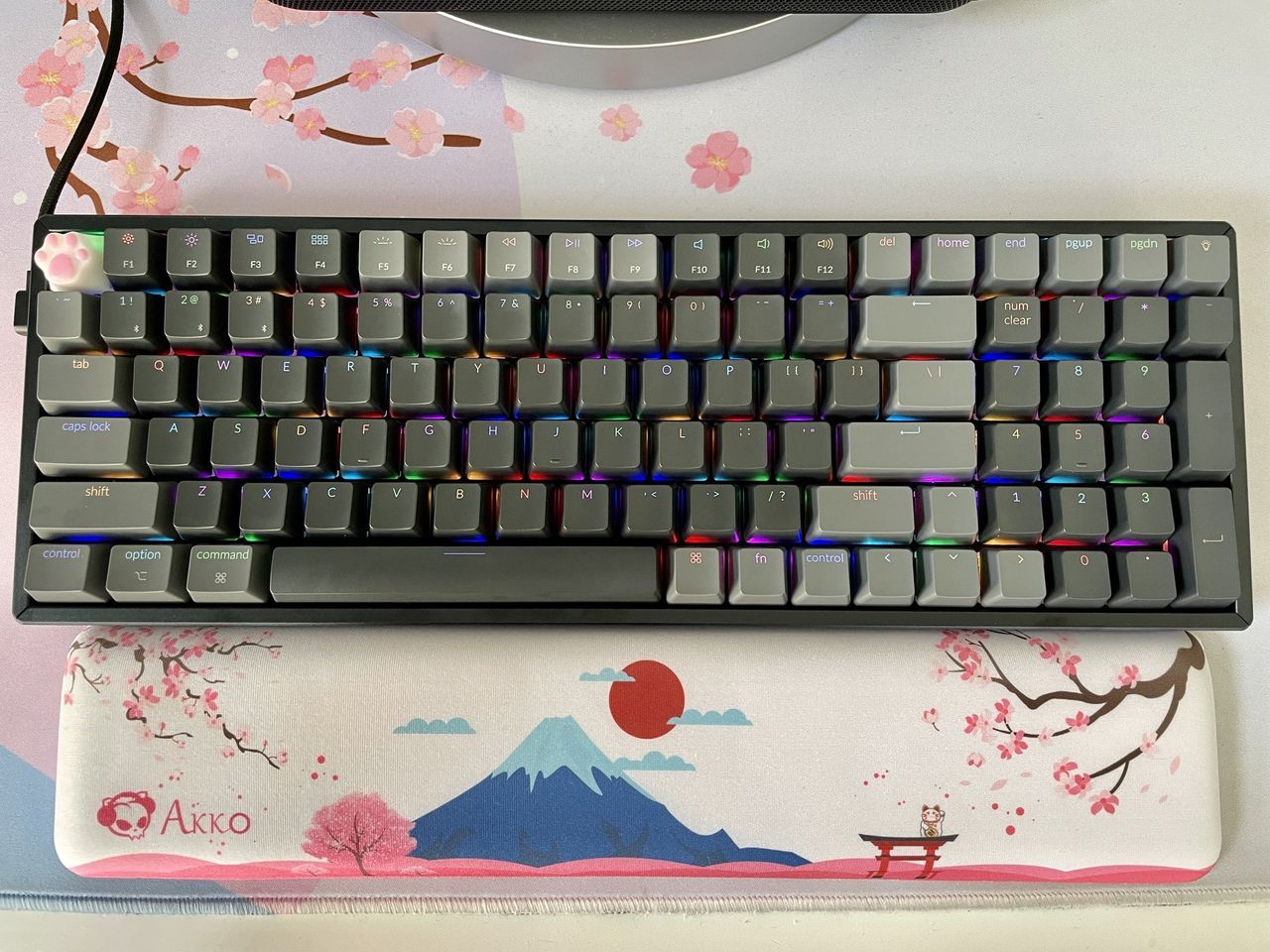 Keychron K4 V2 Desk Setup