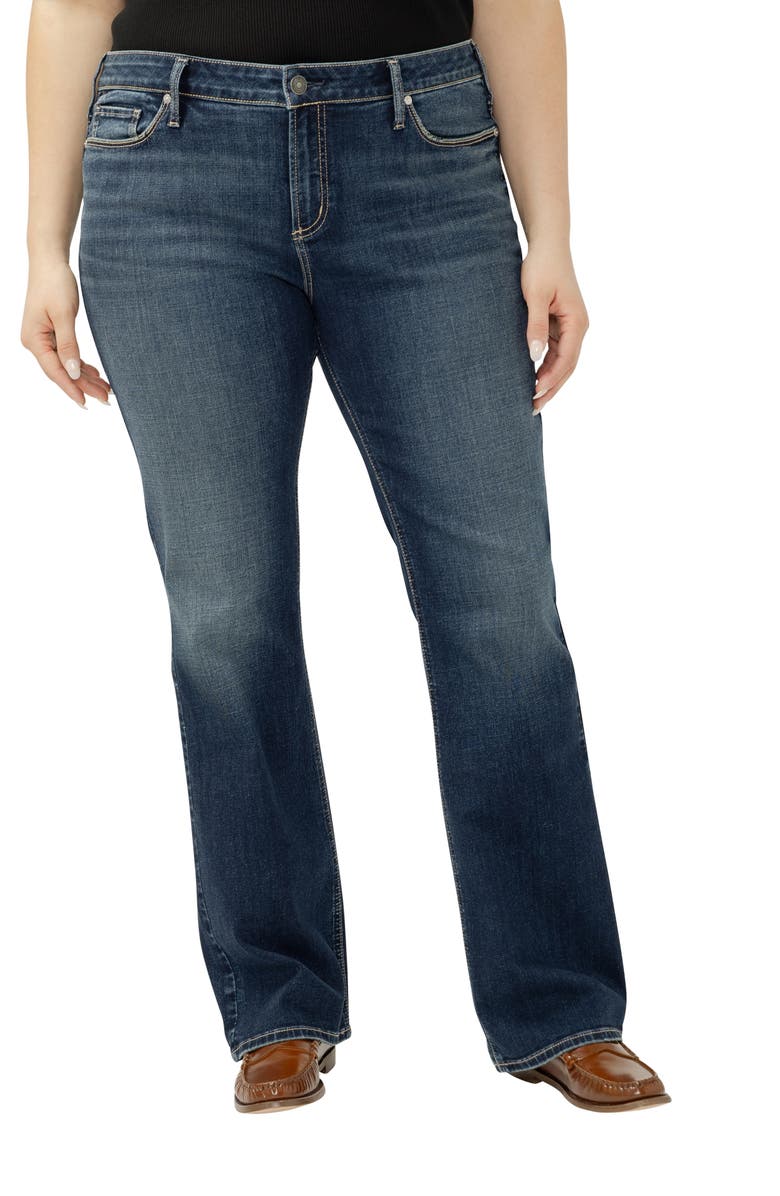 Elyse Curvy Mid Rise Bootcut Jeans
