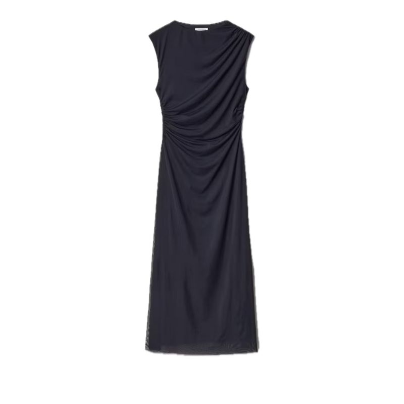 &Other Stories, Draped Sleeveless Midi Dress