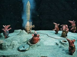 Robot diggers win Moonbase contract after Clangers demand excessive soup