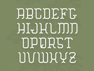 Type font by Michael Spitz