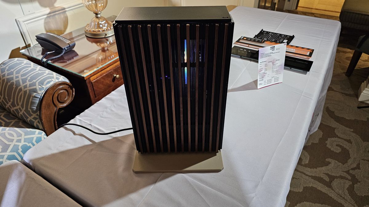 InWin booth at CES 2024