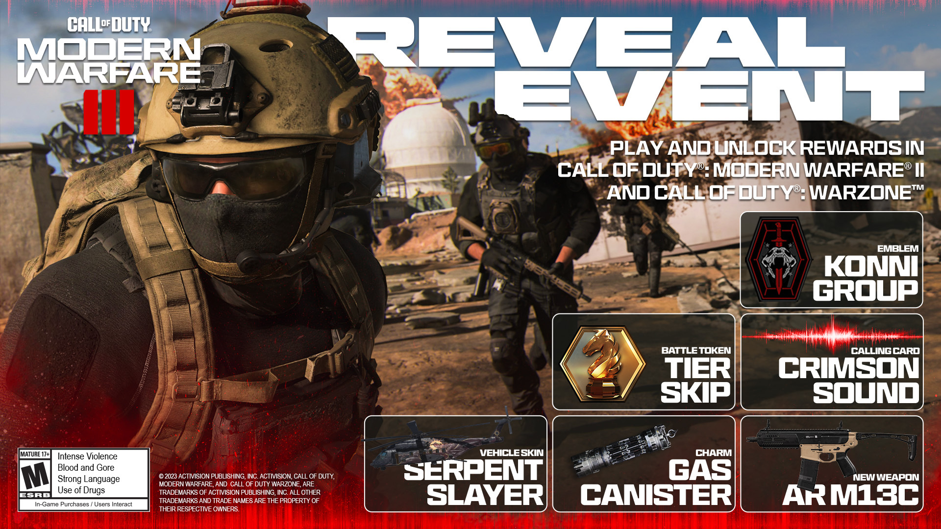 Modern Warfare 3 Reveal Event Start Time Rewards And What To Expect 