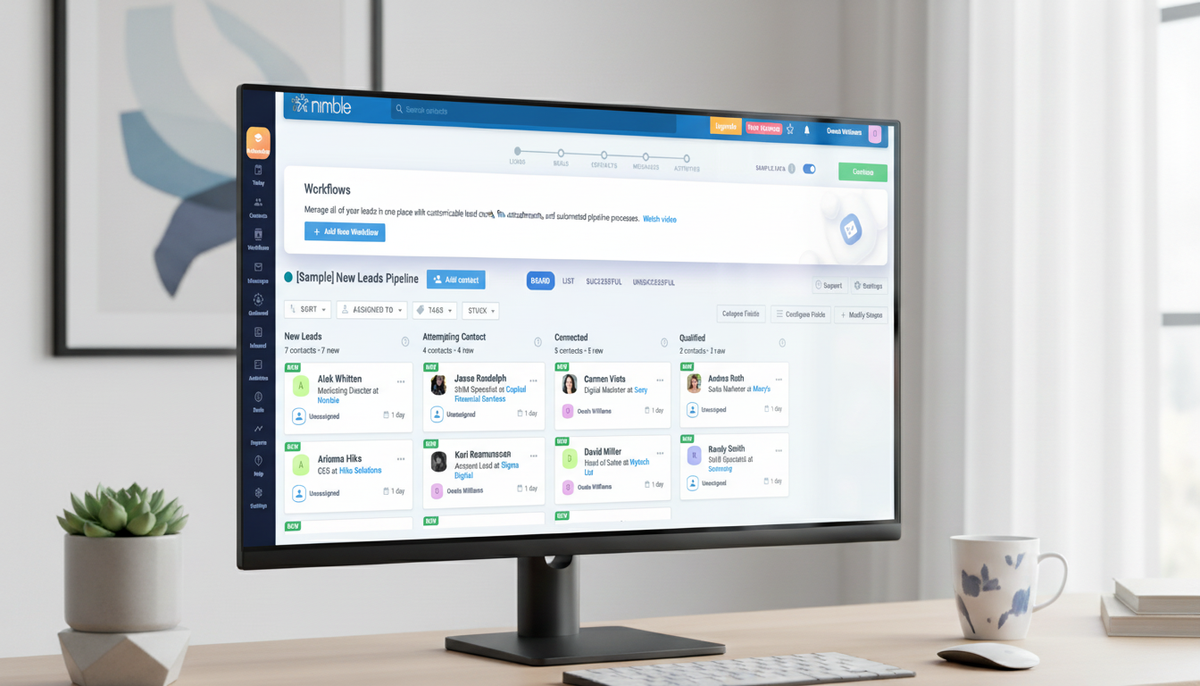 Nimble CRM review 2026