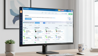 screenshot of Nimble CRM on a desktop computer