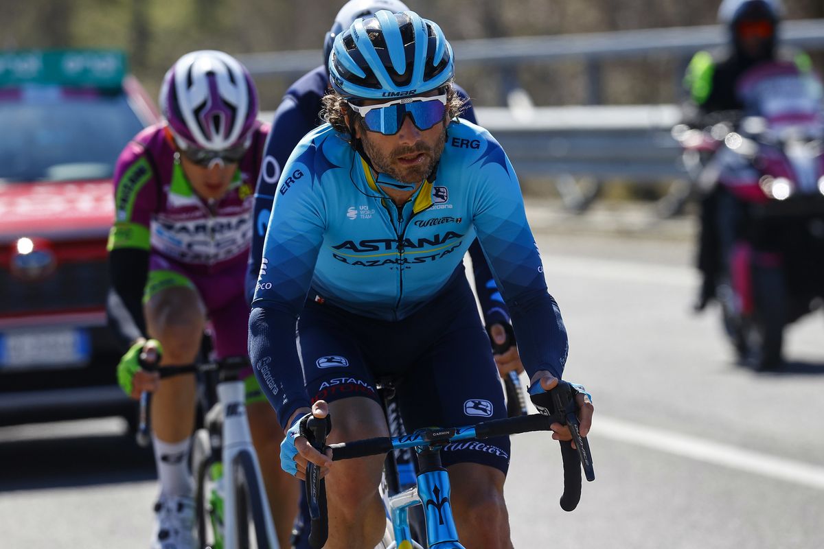 Tirreno Adriatico 2022 - 57th Edition - 7th stage San Benedetto del Tronto - San Benedetto del Tronto 159km - 13/03/2022 - Manuele Boaro (ITA - Astana Qazaqstan Team) - photo Luca Bettini/SprintCyclingAgency&Acirc;&copy;2022