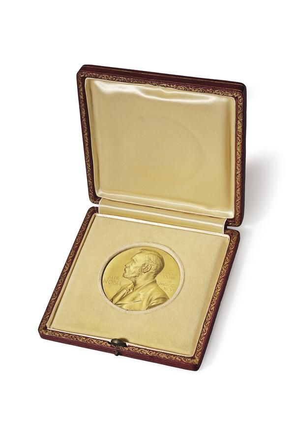 A DNA co-discoverer is auctioning his Nobel Prize medal