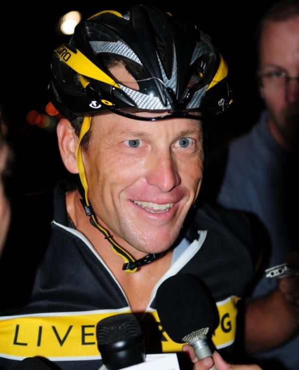 Lance Armstrong (Mellow Johnny's-Livestrong) had been hoping to make it two in a row before deciding not to race