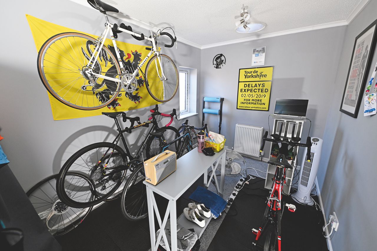 Keith Hansom's training room