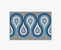 Jonathan Adler Milano Steel Rug starting at $109, at Ruggable