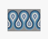 Jonathan Adler Milano Steel Rug starting at $109, at Ruggable