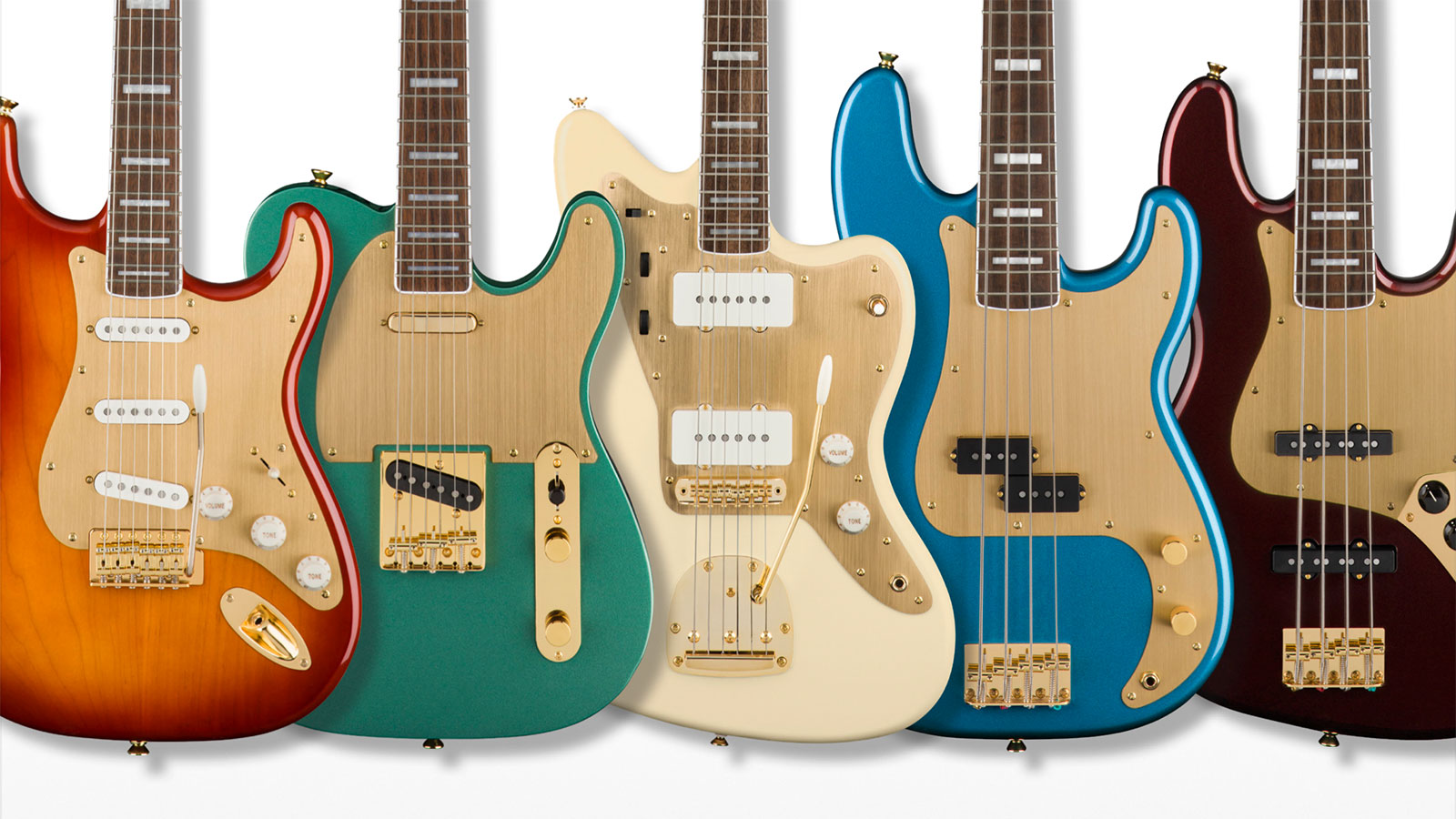 Squier celebrates a big birthday with 40th Anniversary Gold Collection ...