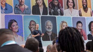 Mark Zuckerberg announcing AI celebrity chatbots
