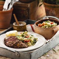 Lamb Fillet with quinoa salad - summer recipes - lamb recipes - woman&home July 2013