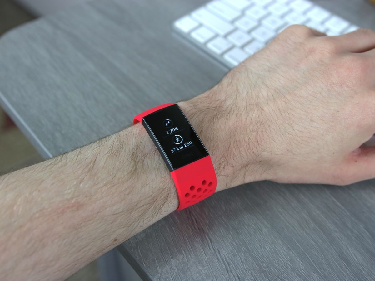 Bracelet sport Fitbit Charge 3 & 4 - rouge