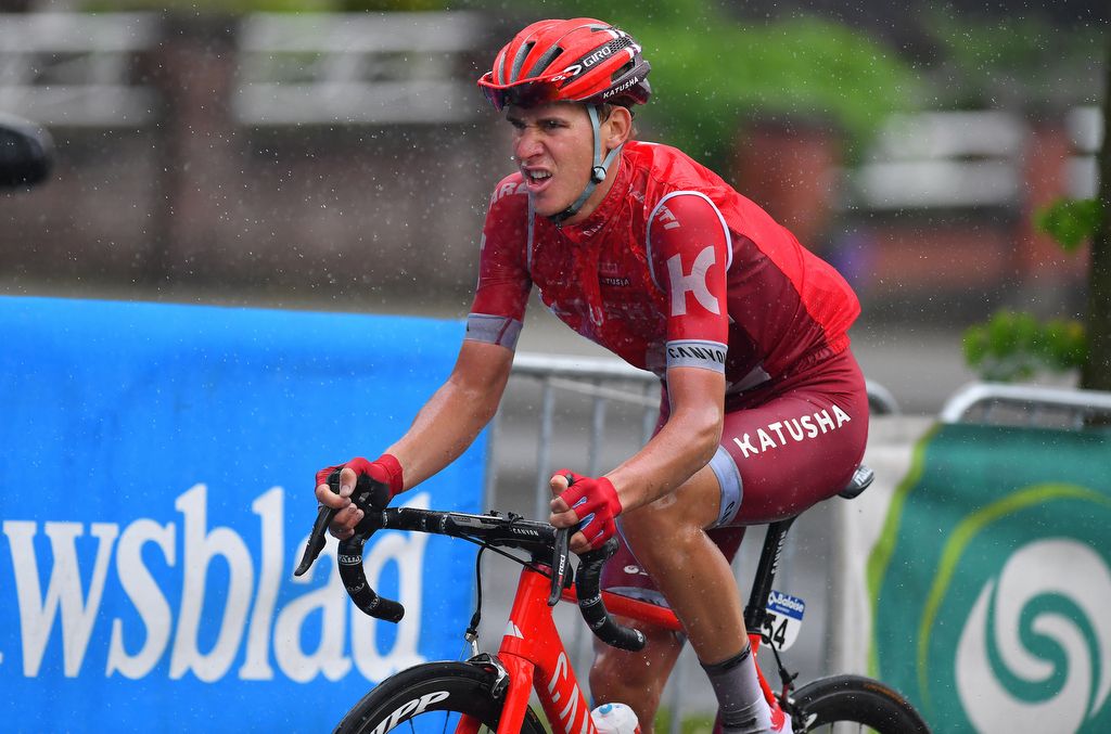 Matvey Mamykin (Katusha) was one of many DNF's on the final stage