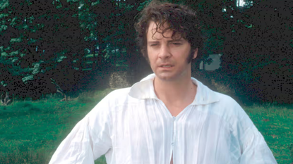 Colin Firth and his wet shirt in Pride and Prejudice 