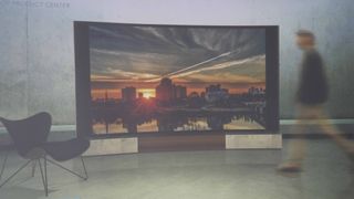 TCL's China Star TV was the largest curved television ever made (Image Credit: TechRadar)