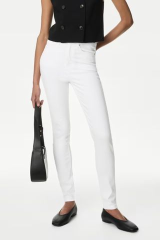 M&S Ivy Supersoft High Waisted Skinny Jeans